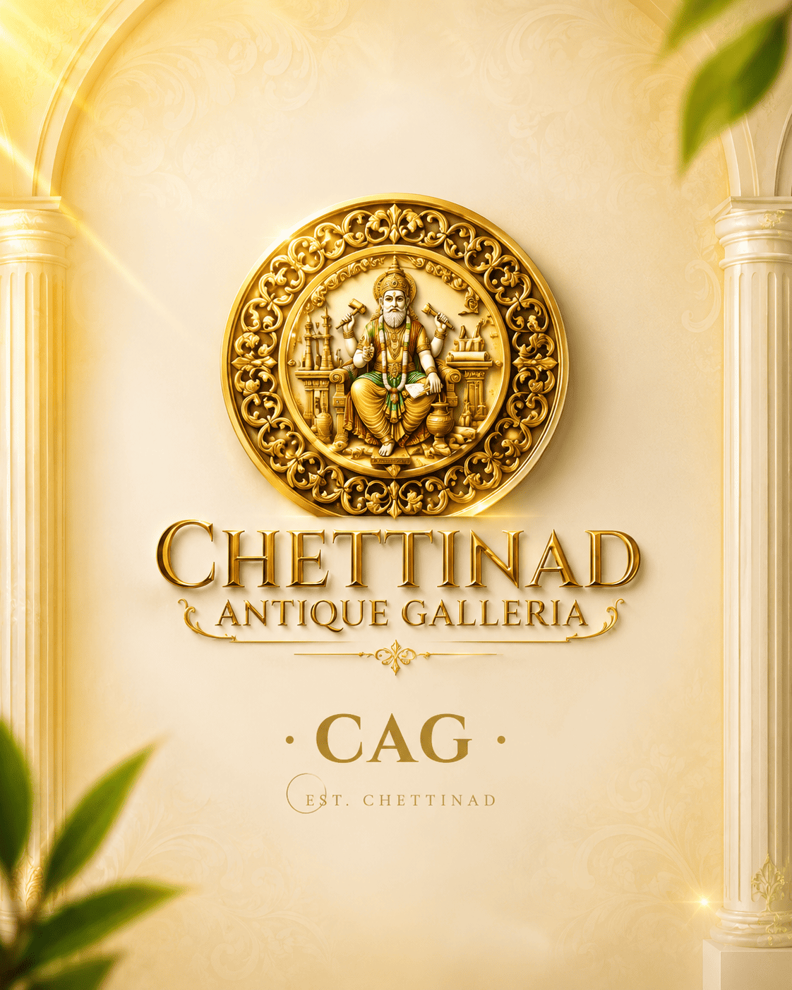 Chettinad Antique Galleria heritage banner