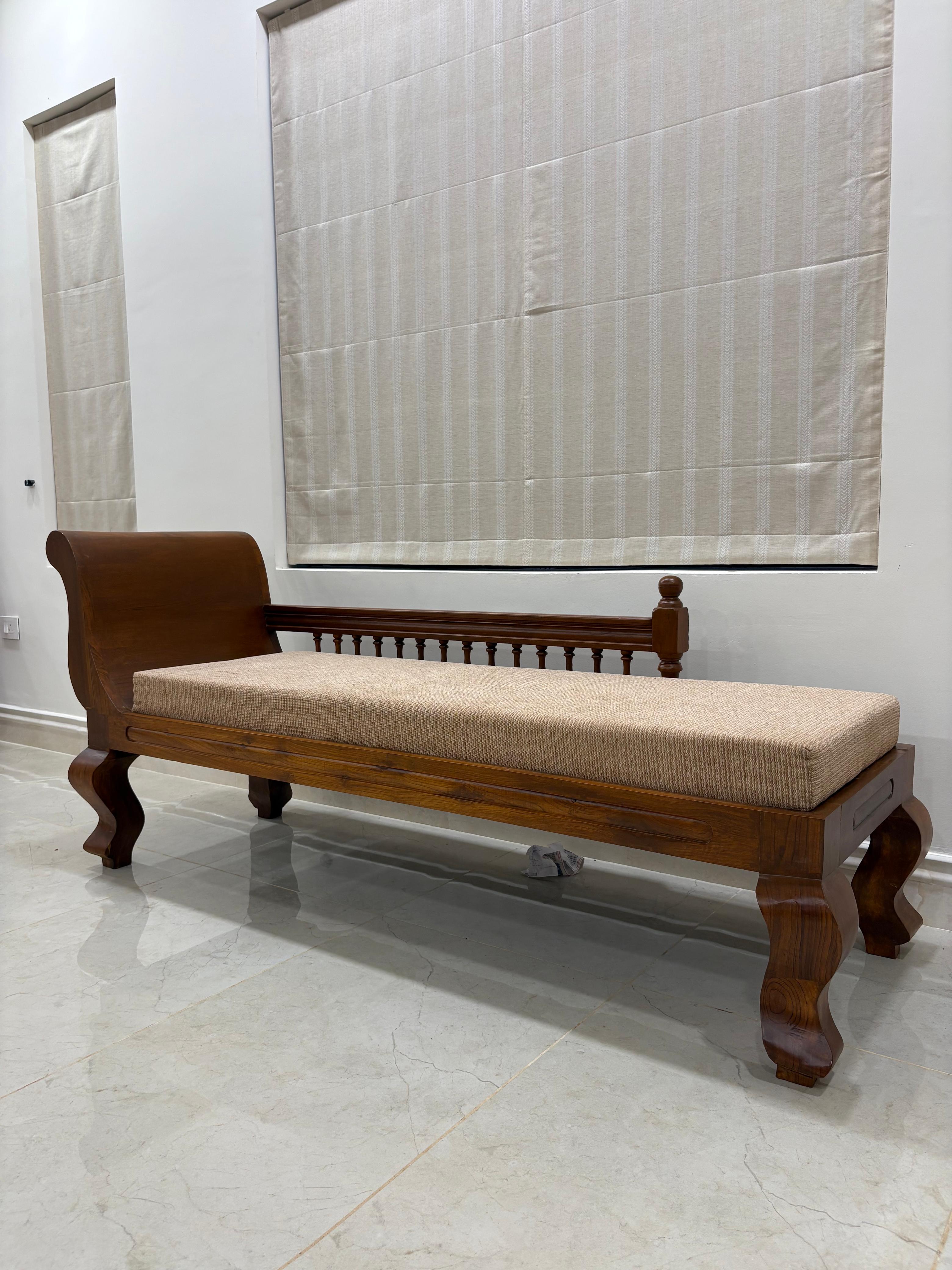 Raja Style Carved Bed